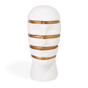 Jonathan Adler Atlas Sliced Bust Sculpture