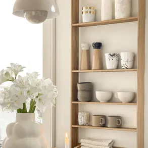 We Do Wood Squares Shelf Oak