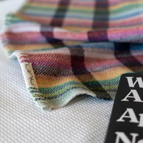 Mor Design Crag – Blanket In Pure Wool, Woven In Portugal