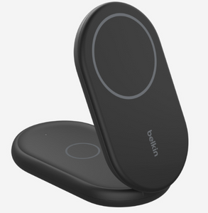 Belkin 2-in-1 Magnetic Foldable Wireless Charger with Qi2 15W Power Station