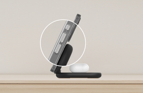 Belkin 2-in-1 Magnetic Foldable Wireless Charger with Qi2 15W Power Station