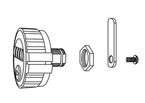 Codelocks KL10 KitLock Mechanical Combination Door Lock