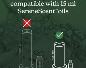 Homedics Serenescent™ Waterless Rechargeable 15 Ml Diffuser