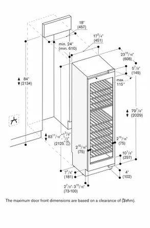 Siemens iQ700 Built-in wine cooler 212.5 x 45.1 cm Wine Coolers