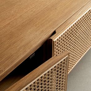 Hans K Racquet Sideboard Oak Oiled