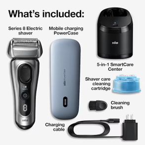 Braun Series 8 Electric Shaver with 5-in-1 SmartCare Center, 8567cc