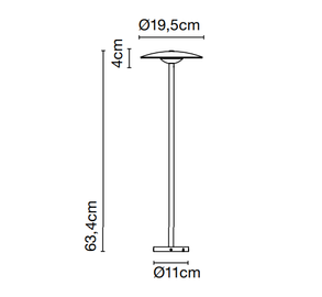 Marset Ginger Bollard Light