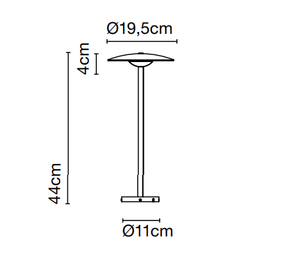 Marset Ginger Bollard Light