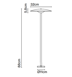Marset Ginger Bollard Light