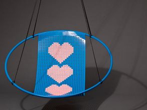 Studio Stirling Embroidery Hanging Chairs