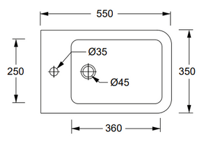 Alice Hide Bidet Square