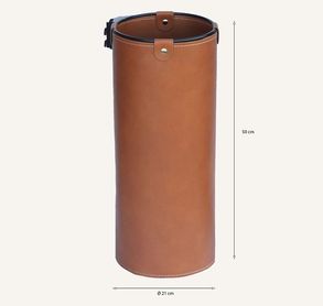 Limac Design Design Hanger In Steel And Leather Adelfo