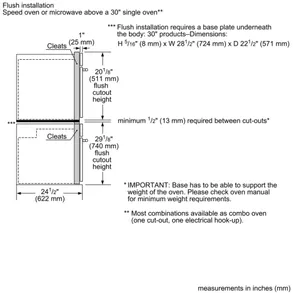 Thermador Masterpiece® Built-In Microwave 30'' Stainless Steel
