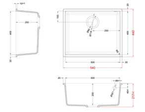 Evhoc Unicum S  Undermount Sink