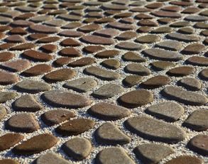 Favaro1 Acciottolato Erboso Paving Blocks