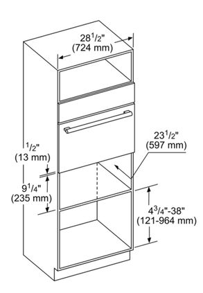 Thermador Accessory drawer 30'' Stainless Steel SD30WC