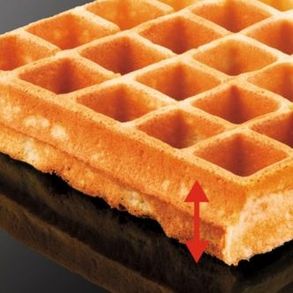 Krupsusa 4 Slice Belgian Waffle Maker GQ502D51r