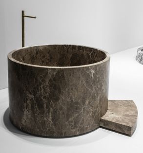 Kreoo Silver Circle Bathtub