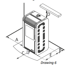 Ecoforest Air pellet stove Lyon