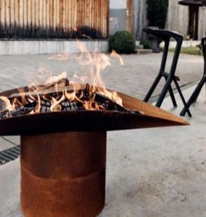 Hofats Ellipse Fire Bowl