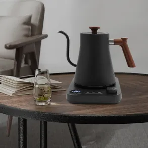 Wayfair Oukaning 1200w 0.24gal Tabletop Electric Gooseneck Tea Kettle