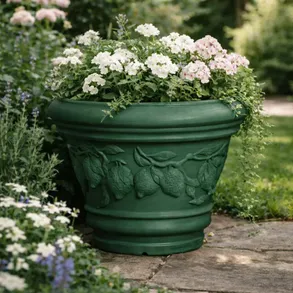 Serralunga Decorati Limoni Planter