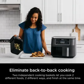 Wayfair Ninja Foodi 6-in-1 8-Quart 2-Basket Air Fryer with DualZone Technology