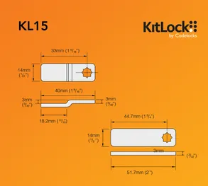 Codelocks KL15 KitLock Mechanical Combination Lock