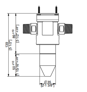 Mgs Mb276 Wall Mounted Mixer