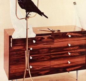 Hermanmiller Nelson Thin Edge Group Sideboard & Bedside Table