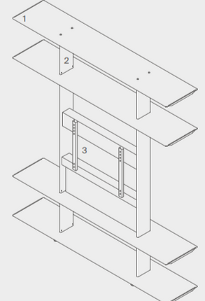 Systemtronic Wing TV Stand