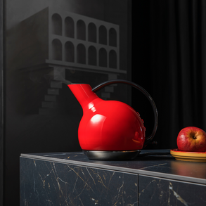 Bugatti Giulietta Electrical Kettle Colour Steel - Finish Plain