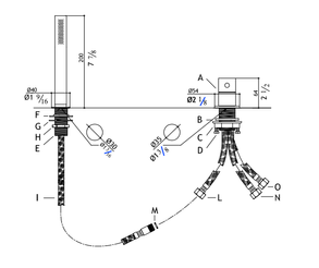 Mgs Mb509 Mixer With Hand Shower