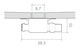 Kreoo Shade Square Shower Tray