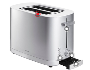Zwilling 2 Short Slots Toaster Collection