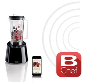 Bugatti Vento Smart Power Blender Colour Black - Finish Plain