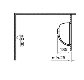 Vitra S20 Undercounter Washbasin 6039b003-0012