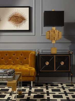 Jonathan Adler Eyes Beaded Art
