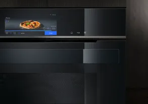 Siemens iQ700 Built-in compact oven with microwave function 60 x 45 cm Black