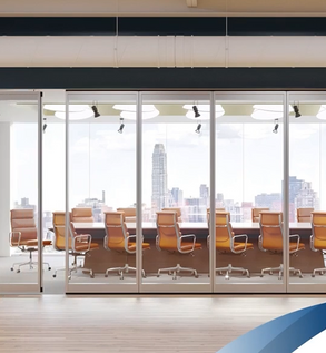 Modernfold Movable Glass Wall Systems