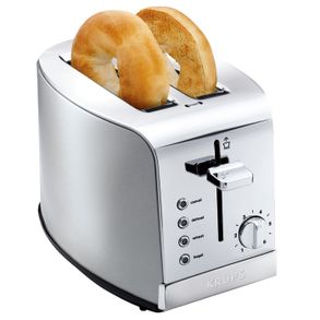 Krupsusa 2 Slice Stainless Steel Toaster KH732D50