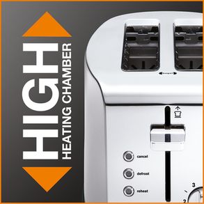 Krupsusa 2 Slice Stainless Steel Toaster KH732D50
