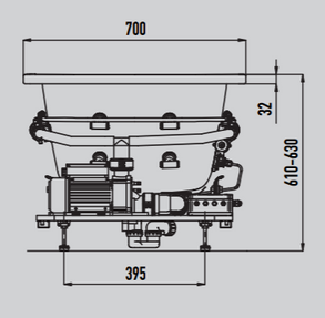 Kaldewei Cayono Mod.748 Whirlpool Tubs