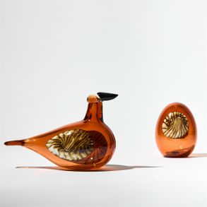 Iittala Annual Bird 2026 Lakla Seville Orange Decor