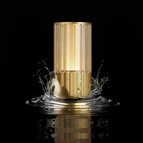 Voltra Totem - Reeded Table Lamps