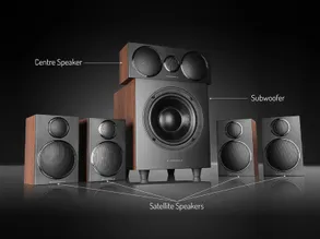 Wharfedale DX-3 HCP Subwoofers