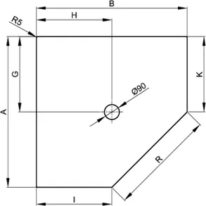 Bette Bettefloor Caro Shower Trays