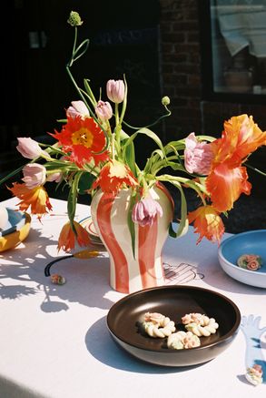 Hay Sobremesa Stripe Vase
