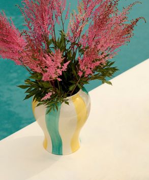 Hay Sobremesa Stripe Vase