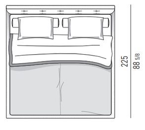 Minotti Andersen Bed